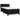 Pat box spring cu saltea, negru, 90x200 cm, textil