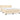 Pat box spring cu saltea, crem, 140x200 cm, textil