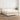 Pat continental cu saltea, crem, 140x200 cm, material textil