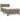 Pat box spring cu saltea, gri taupe, 90x190 cm, textil