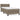 Pat box spring cu saltea, gri taupe, 90x200 cm, textil