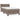 Pat box spring cu saltea, gri taupe, 90x190 cm, textil
