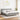 Pat continental cu saltea, gri deschis, 160x200 cm, textil