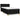 Pat box spring cu saltea, negru, 80x200 cm, textil