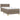 Pat box spring cu saltea, gri taupe, 90x200 cm, textil