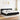 Pat box spring cu saltea, negru, 200x200 cm, textil