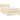 Pat box spring cu saltea, crem, 100x200 cm, textil