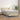 Pat box spring cu saltea, crem, 100x200 cm, piele ecologică