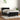 Pat box spring cu saltea, negru, 100x200 cm, catifea