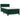 Pat box spring cu saltea, verde închis, 100x200 cm, catifea