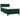 Pat box spring cu saltea, verde închis, 90x200 cm, catifea