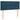 Pat box spring cu saltea, albastru închis, 90x200 cm, catifea