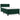 Pat box spring cu saltea, verde închis, 80x200 cm, catifea