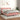 Pat box spring cu saltea, roz, 140x200 cm, catifea