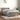 Pat continental cu saltea, gri deschis, 80x200 cm, catifea