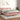 Pat box spring cu saltea, roz, 140x200 cm, catifea