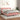 Pat box spring cu saltea, roz, 140x200 cm, catifea