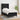 Pat box spring cu saltea, negru, 80x200 cm, textil