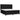 Pat box spring cu saltea, negru, 180x200 cm, catifea