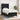 Pat box spring cu saltea, negru, 80x200 cm, textil