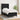 Pat box spring cu saltea, negru, 80x200 cm, textil