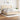 Pat box spring cu saltea, crem, 160x200 cm, material textil
