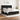 Pat box spring cu saltea, negru, 180x200 cm, catifea