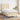 Pat box spring cu saltea, crem, 80x200 cm, textil