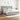 Pat box spring cu saltea, gri deschis, 200x200 cm, textil