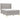 Pat box spring cu saltea, gri deschis, 140x190 cm, textil