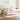 Pat box spring cu saltea, crem, 160x200 cm, material textil