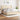 Pat box spring cu saltea, crem, 160x200 cm, material textil