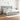 Pat box spring cu saltea, gri deschis, 200x200 cm, textil