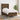 Pat box spring cu saltea, maro închis, 80x200 cm, textil