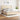 Pat continental cu saltea, crem, 180x200 cm, textil