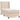 Pat box spring cu saltea, cappuccino, 100x200cm piele ecologică