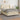 Pat box spring cu saltea, crem, 140x190 cm, piele ecologică