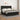 Pat box spring cu saltea, negru, 180x200 cm, piele ecologică