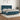 Pat box spring cu saltea, albastru închis, 160x200 cm, catifea