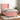 Pat box spring cu saltea, roz, 100x200 cm, catifea