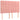 Pat box spring cu saltea, roz, 140x190 cm, catifea
