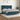 Pat box spring cu saltea, albastru închis, 160x200 cm, catifea