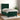 Pat box spring cu saltea, verde închis, 90x190 cm, catifea