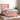 Pat box spring cu saltea, roz, 90x190 cm, catifea