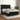 Pat box spring cu saltea, negru, 140x190 cm, catifea