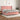 Pat box spring cu saltea, roz, 200x200 cm, catifea