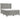Pat box spring cu saltea, gri deschis, 140x190 cm, catifea