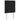 Pat box spring cu saltea, negru, 80x200 cm, catifea