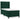 Pat box spring cu saltea, verde închis, 80x200 cm, catifea