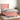 Pat box spring cu saltea, roz, 90x190 cm, catifea